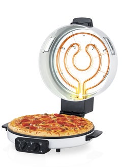 Buy 40cm Diameter Roti/Tortilla/Pizza Bread Maker 2200 W NL-RM-4980GT-WH White in UAE