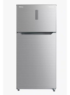 Buy Double Door Refrigerator 17.2Cuft Freezer 5.7Cuft Inverter 484 L 389 kW NR-BC833MSSA Silver in UAE