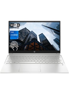 اشتري Pavilion Laptop With 15.6inch Display, Core i7-1355U Processor/64GB RAM/1TB SSD/Intel Iris XE Graphics/Windows 11 Pro English/Arabic Silver في الامارات