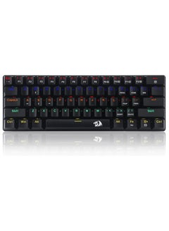 Buy K613 JAX 60% Gaming Mechanical Keyboard - Brown Switches - Rainbow LED Lighting - Black in Egypt