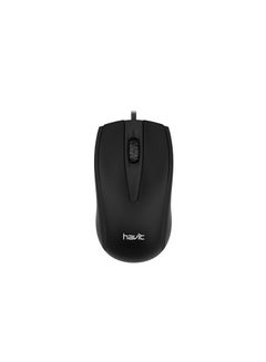 Buy MS871 Wired Mouse black in Egypt