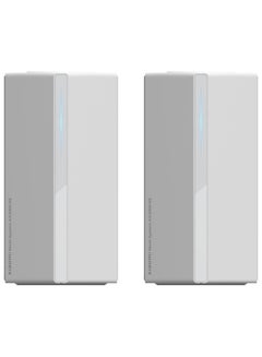 Buy Mesh System AX3000 NE 2-pack,2.4GHz/5GHz Dual-band Wi-Fi 6 Speed Up To 3000Mbps NFC Supporting-Global Version White in UAE