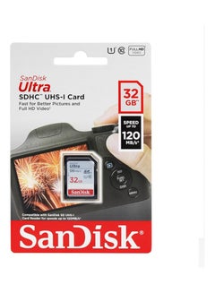 Buy SanDisk Ultra 32GB SDHC bis zu 80 MB/Sek, Class 10 Speicherkarte 32 GB in UAE