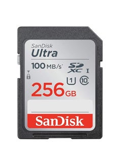 Buy Ultra SDXC UHS-I Memory Card - 100MB/S, C10, U1, Full HD, SD Card SDSDUNR-256G-GN6IN 256 GB in Egypt