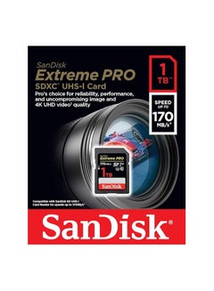 Buy Extreme Pro Sdxc Uhs-I Card - C10, U3, V30, 4K Uhd, Sd Card - Sdsdxxy-1T00-Gn4In 1 TB in UAE