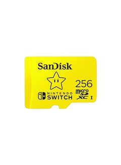 اشتري بطاقة MicroSDXC مرخصة لجهاز Nintendo Switch - SDSQXAO-256G-GNCZN في مصر