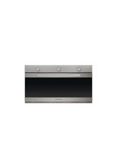 Buy ARISTON BUILT-IN GAS OVEN 90CM WITH ELECTRIC GRILL 106 LITERS AUTO IGNITION INTERIOR LIGHTING STAINLESS STEEL GESM 55 IX A 30 GESM 55 IX A 30 Silver in Egypt