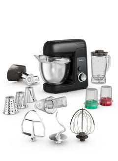 اشتري Bake Partner, S.S Bowl, Blender- Mini Chopper- Shredder- Meat Mincer, 8 Speed + Pulse 1100 W QA525827 Black في الامارات