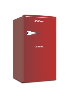 اشتري Single Door Classic Refrigerator, 86L 80 W GVRG-129 Red في السعودية