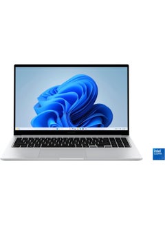 اشتري كمبيوتر محمول Galaxy Book4 Pro 360 2 في 1 بشاشة لمس AMOLED مقاس 16 بوصة، معالج Intel Core Ultra 7/ذاكرة وصول عشوائي 16 جيجابايت/محرك أقراص SSD سعة 1 تيرابايت/بطاقة رسومات Intel Iris XE/نظام التشغيل Windows 11 Home في الامارات