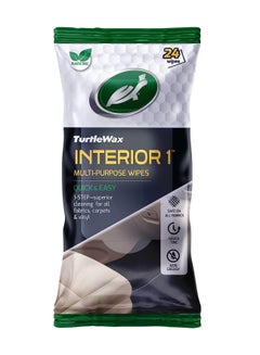 Buy Interior 1 Multi-Purpose Wipes for Car Interior in UAE