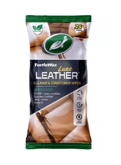 اشتري Luxe Leather Cleaner And Conditioner Wipes في الامارات