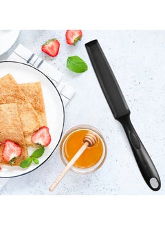 Buy Bienvenue Plastic Heat Resistent Pancake Kitchen Tool 1.4x11.5x39 cm Black in UAE