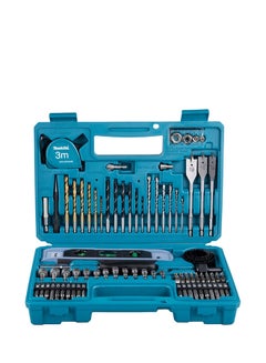 Buy Makita E-10730 - Drill And Screw Bit Set, 102pcs Multicolor in UAE