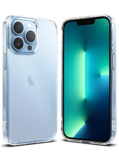 اشتري Fusion [Prevents Oily Smudges] Compatible With iPhone 13 Pro Max Case, Anti-Fingerprint Technology Easy To Hold Feels Velvety Soft Phone Cover For Women, Men - Matte Clear في مصر