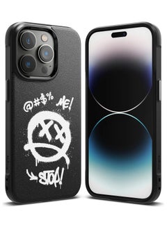 اشتري Onyx Design Compatible With iPhone 14 Pro Case Cover Rugged Flexible Durable Anti-Slip Tpu Protection Shockproof iPhone 14 Pro Back Cover - Graffiti في مصر