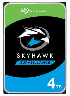 اشتري Skyhawk ST4000VX013 Hard Drive - 3.5" Internal - SATA (SATA/600) - Network Video Recorder, Video Surveillance System Device Supported 4 TB في مصر