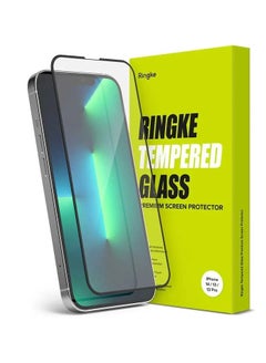 Buy Ringke Full Cover Glass [Shatterproof Coverage] Compatible with iPhone 14 and 13 and 13 Pro Clear Product  Screen Protector 6.1 Inches, Full-Coverage Premium Tempered Glass Clear in Egypt