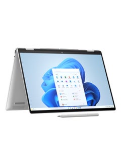 Buy Envy x360 Convertible 2-In-1 Laptop With 16-Inch Display,Core Ultra 5-125H Processor/8GB RAM/512GB SSD/Intel Arc Graphics/Windows 11 Home English/Arabic Glacier Silver in Saudi Arabia