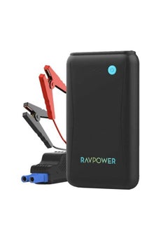 Buy 7200 mAh Portable Battery With Car Starter Subscription - Black in Saudi Arabia