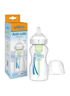 Buy Options Plus Wide-Neck Baby Bottle 9Oz in Saudi Arabia