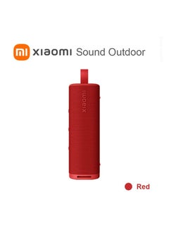 Buy Sound Outdoor 30W Portable Speaker Red in UAE