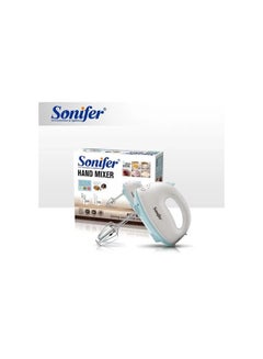 اشتري Sonifer Hand Mixer 2*1 -100W, - SF-7019 100 W SF-7019 white & light blue في مصر