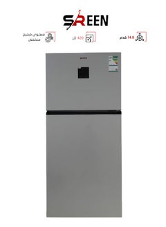 Buy Double Door Refrigerator - 14.9 Feet - 420 Liters SRTM-425NF Silver in Saudi Arabia