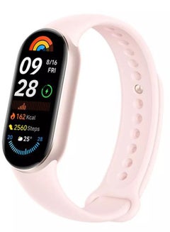 Buy Smart Band 9 | 1.62'' AMOLED Display | Touchscreen, Multisport Tracker, Activity Tracker, Heart Rate Monitor | Upto 21 Days Battery Life Mystic Rose in Saudi Arabia