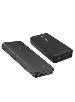 Buy 20000 mAh Package Ravpower 10,000 Mah Battery With A Type-C Port, A Micro Port, And A 15W Usb Port + Pioneer 20,000 Mah Battery, 15W, With Two Usb Ports, A Type-C Port, And A Micro Port Black in Saudi Arabia