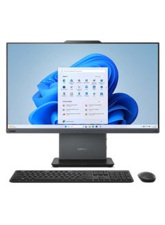 Buy ThinkCentre neo 50a 24 AIO With 23.8-Inch Full HD Display, Core i7-13620H Processor/16GB RAM/512GB SSD/Intel UHD Graphics/DOS(Without Windows) With Wired Keyboard + Mouse English/Arabic Luna Grey in Saudi Arabia