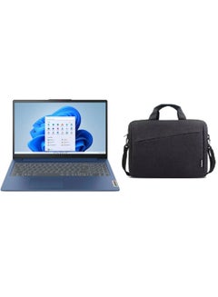 Buy Ideapad Slim 3 Laptop With 15.6-Inch Display, Core i5-13420H Processor/8GB RAM/512GB SSD/Integrated Graphics/Windows 11 Pro + Bag Free From Lenovo 15.6" Laptop Casual Toploader English/Arabic Abyss Blue in Saudi Arabia