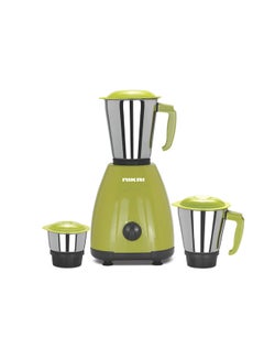 اشتري Nikai 550 Watts Heavy Duty Mixer Grinder, 3 Speed With Pulse, 1.2L Liquid Jar, 0.8L Dry Jar, 300 ML Chutney Jar NB804A 180 ml 550 W NB804A Green في السعودية