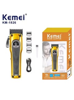 اشتري Men's electric razor metal and adjustable cordless hair clipper original men's haircut في مصر