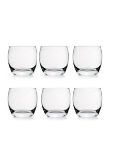 Buy Pasabahce Juice and Water Cups Set of 6 - Barrel- (340ml)- Clear color clear in Egypt