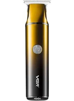 اشتري V-986 Professional T-blade Precision Trimmer for Men with LED display & Type-C Charging & 1200mAh Lithium battery with 150min Runtime (Gold) في مصر