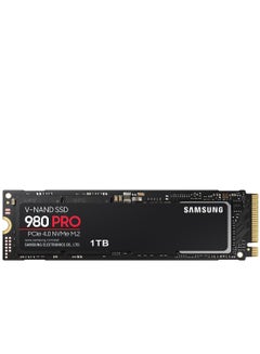 اشتري 980 PRO SSD 1TB PCIe 4.0 NVMe Gen 4 Gaming M.2 Internal Solid State Hard Drive Memory Card, Maximum Speed, Thermal Control, MZ-V8P1T0B 1 TB في السعودية