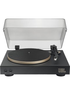 Buy Spinner Bluetooth With AptX HD Turntable/ Record Player, DC Belt Drive JBLSPINNERBTGLDEU Black/Gold in UAE