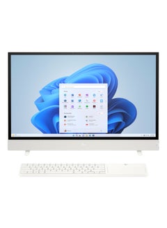 اشتري Envy AIO Laptop With 23.8-Inch Display, Core i5 1335U Processor/16GB RAM/1TB SSD/Intel UHD Graphics/Windows 11 English/Arabic Shell white في الامارات