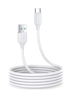 Buy Joyroom charging / data cable USB - USB Type C 3A 1m white (S-A9) White in Egypt