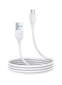 اشتري Joyroom USB to Micro USB Adapter, white, 1m White في مصر