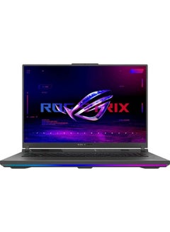 اشتري كمبيوتر محمول للألعاب ROG Strix G18 G814JZR بشاشة مقاس 18 بوصة ومعالج Core i9-14900HX وذاكرة وصول عشوائي 32 جيجابايت ومحرك أقراص SSD سعة 2 تيرابايت وبطاقة رسوميات Nvidia GeForce RTX 4080 سعة 12 جيجابايت ونظام تشغيل Windows 11 Home في الامارات