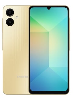 Buy Galaxy A06 Dual SIM Gold 4GB RAM 128GB - Mildde East Version in UAE