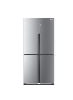 اشتري Haier No Frost 4-Doors Refrigerator, 502 Liters, Inverter, Silver - HRF-550TDPD HRF-550TDPD silver في مصر