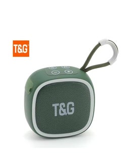 Buy 659 Mini Wireless Powerful Bluetooth Speaker TWS Bluetooth 5.3 Sound Box HIFI Loudspeaker Support TF Card Radio Green in Saudi Arabia