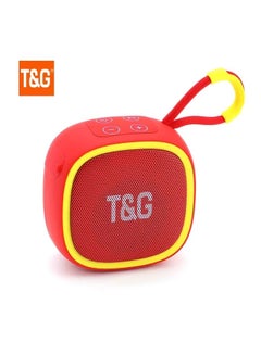 اشتري 659 Mini Wireless Powerful Bluetooth Speaker TWS Bluetooth 5.3 Sound Box HIFI Loudspeaker Support TF Card Radio Red في السعودية