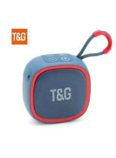 اشتري 659 Mini Wireless Powerful Bluetooth Speaker TWS Bluetooth 5.3 Sound Box HIFI Loudspeaker Support TF Card Radio Blue في السعودية