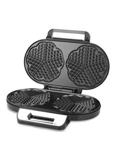 Buy KOOLEN WAFFLE MAKER TWO SLICES WITH TEMPERATURE CONTROL BLACK 1200 W 800108002 Black in Saudi Arabia