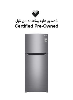 Buy Certified Pre Owned - 234 Liters Top Mount Refrigerator With Smart Inverter Compressor 328.87 kW ‎GR-C345SLBB ‎Platinum Silver in UAE