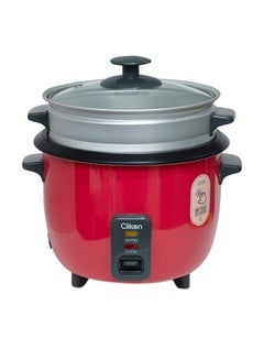 اشتري Rice Cooker With Steamer 1 L 400 W CK2701 Red في السعودية